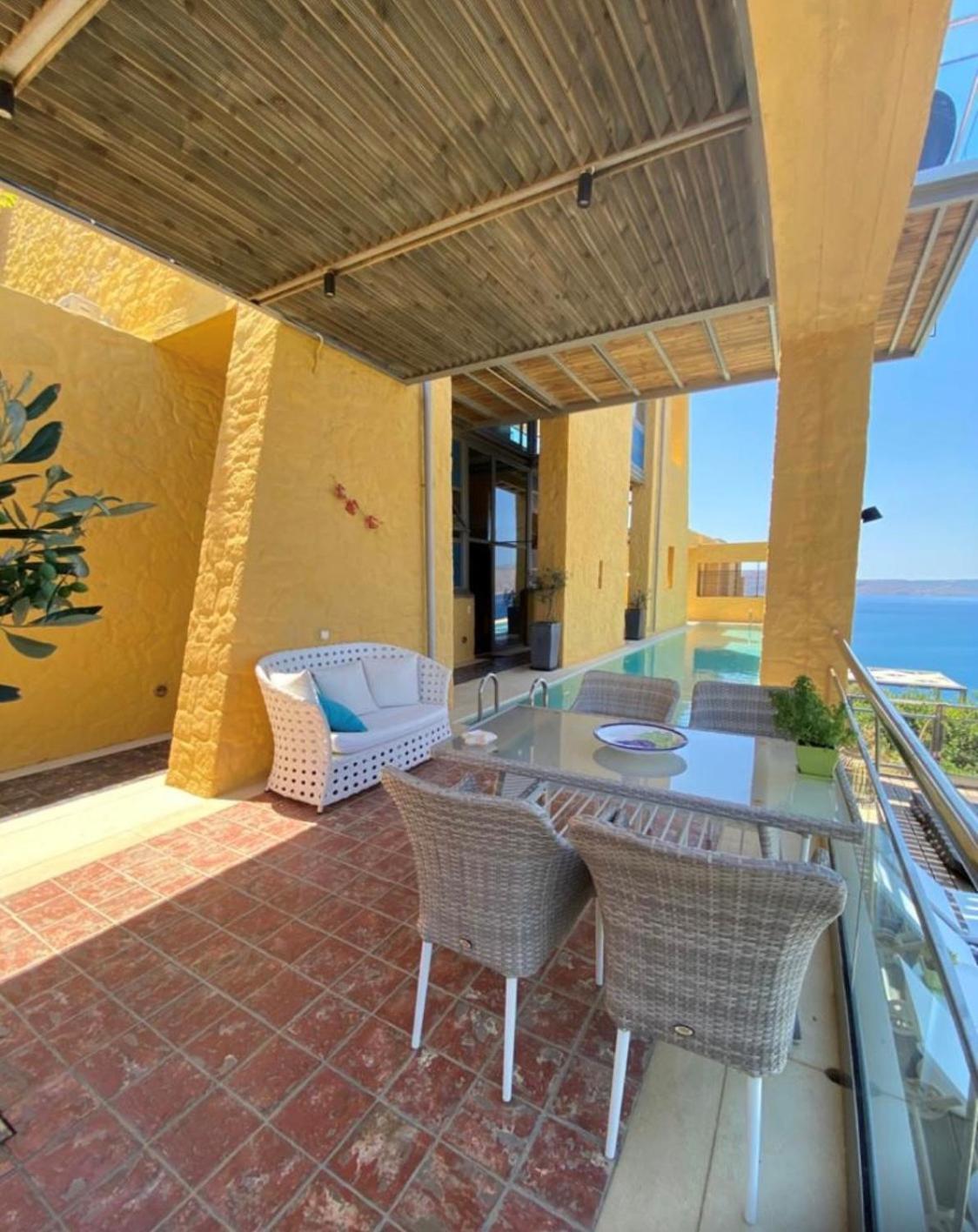 Beachfront Ravdoucha Epavlis Eleni Villa - Pool, Hot Tub, Gym, Sauna, Private Parking, Wifi Chania  Exterior foto