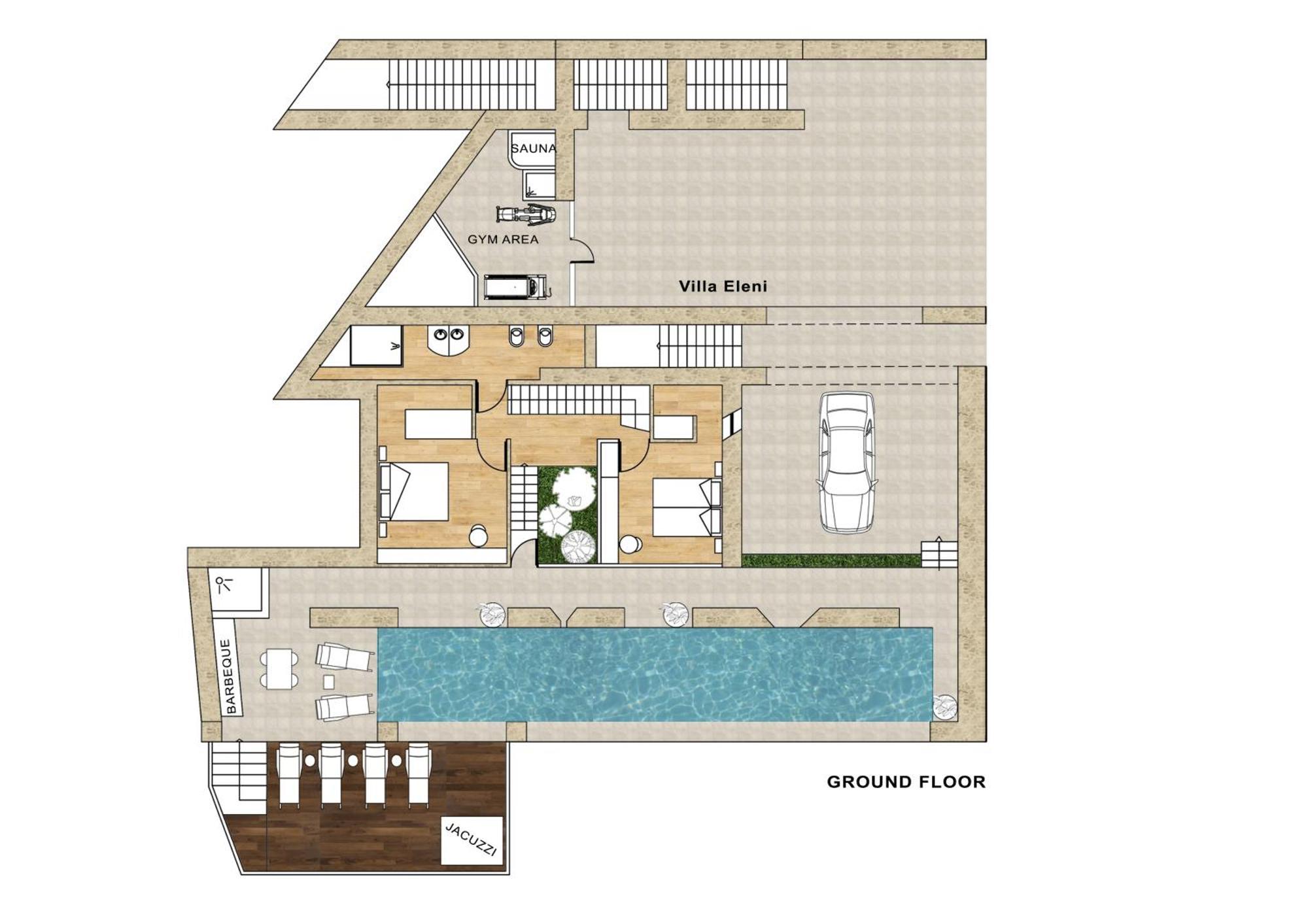 Beachfront Ravdoucha Epavlis Eleni Villa - Pool, Hot Tub, Gym, Sauna, Private Parking, Wifi Chania  Exterior foto
