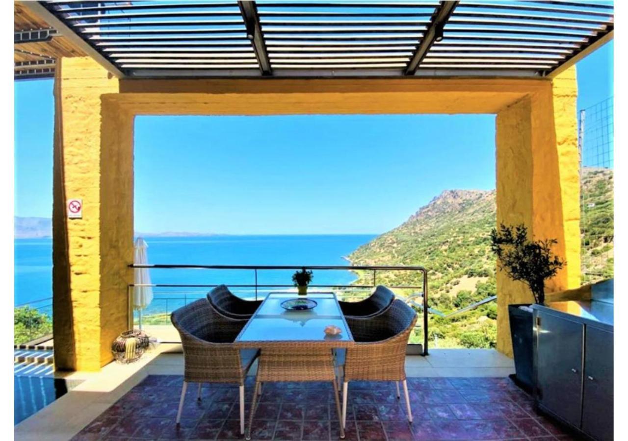 Beachfront Ravdoucha Epavlis Eleni Villa - Pool, Hot Tub, Gym, Sauna, Private Parking, Wifi Chania  Exterior foto